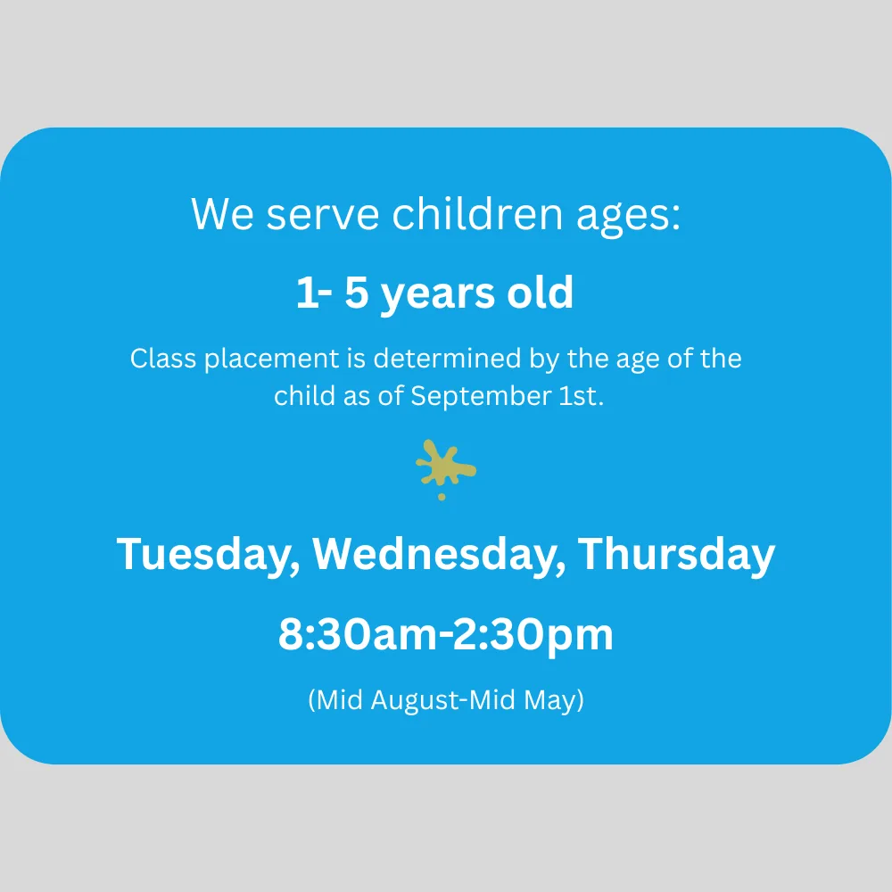 Kids Day Out classroom